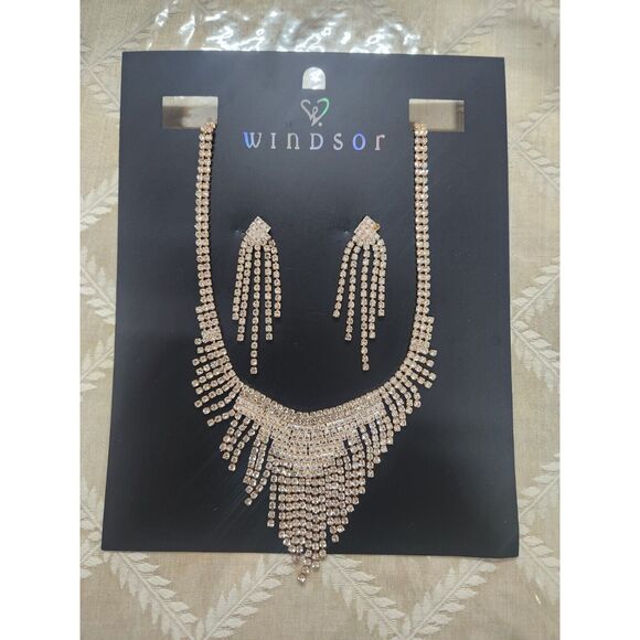 Windsor rainston necklace set - Picture 1 of 6